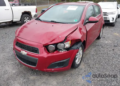 2012 Chevrolet Sonic 2Lt from USA, damaged, VIN 1G1JC6SH9C4114473